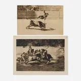 Francisco Goya, Two works from the La Tauromaquia portfolio