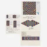 Alfred Jensen, Four works from A Pythagorean Notebook