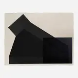 Joel Shapiro, Untitled, 1981, screenprint on Japon paper