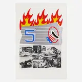 Joe Tilson, Lufbery and Rickenbacker (from The Institute of Contemporary Arts portfolio), 1963, screenprint in colors