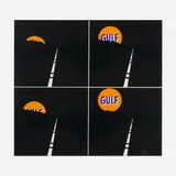 Allan D'Arcangelo, June Moon 1963 (from the 7 Serigraphien portfolio), 1969, screenprint in colors