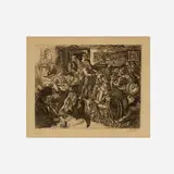 John Sloan, Hell Hole, 1917, etching