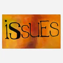 Morag Keil, Issues, 2012, oil on canvas