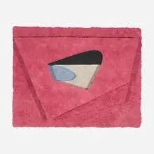 Charles Hinman, Untitled, 1981, cast and colored paper