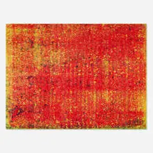 Untitled by Israel Lund, 2017, acrylic on canvas, sold Oct 2024