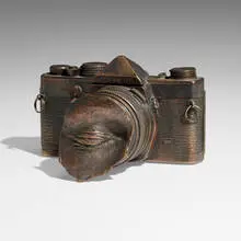 Dorothy Cross, Eye Camera, 2004, cast bronze