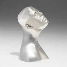 Rona Pondick, Head, 2004, stainless steel