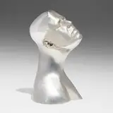 Rona Pondick, Head, 2004, stainless steel