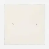 Robert Ryman, Conversion, 2003, linoleum relief on aluminum, metal tacks