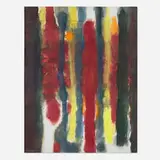 Lawrence Calcagno, No. V, 1955, gouache on paper