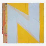 Thornton Willis, Little N, 1984, mixed media construction on canvas