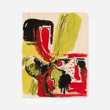 Lillian Orlowsky, Untitled, c. 1950, gouache on paper