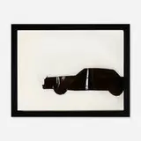 Kori Newkirk, Cadillac Fleet, 2000, hair pomade mixed with black pigment on 23 pieces of Dura-lene