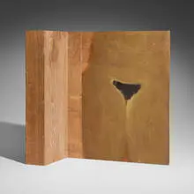 Michael Gross, Untitled, oil on wood construction