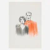 Charles Avery, Untitled, 1998, graphite and colored pencil on paper