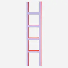 Ben Jones, Untitled (from the Ladder series), c. 2010, acrylic and gouache on MDF