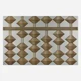 Yoshio Sekine, Untitled (Abacus), 1963, oil on canvas