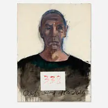Alfred Leslie, Self-Portrait, 1998-2020, oil on canvas