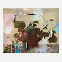 Will Cotton, Still Life (Jeune Baroque), 1993, acrylic on canvas