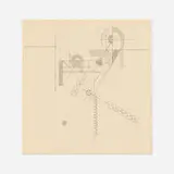 Sidney Gordin, Untitled, 1942-43, graphite on paper
