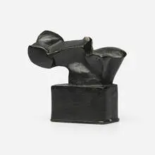 Mario Negri, Figura Allungata, 1972, patinated bronze
