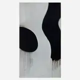 Eugenia Sumiye Okoshi, Raproachment, 1969, oil on canvas