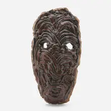 William J. O'Brien, Face, c. 2012, glazed earthenware