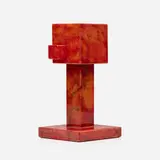 Marie Zoe Greene-Mercier, Untitled (Sculpture), c. 1970, dyed and lacquered stone