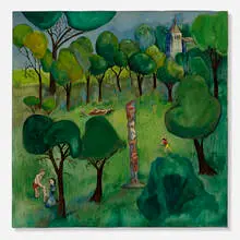 Herbert Walter Pannier, Welles Park, 1953, oil on canvas