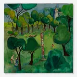 Herbert Walter Pannier, Welles Park, 1953, oil on canvas