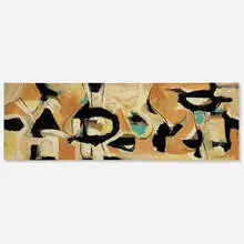 Claude Bentley, Untitled, 1952, oil on Masonite