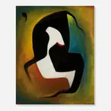 Tristan Meinecke, Untitled, 1945, oil on canvas