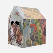 Don Baum, Chi. Opera Theater Mask, 1987, mixed media, acrylic on wood