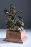 St by Carl Kauba, Bronze, signed C Kauba; on a marble base, sold Nov 2010