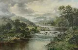 Robert Stanley, Forest Glen, Oil on canvas
