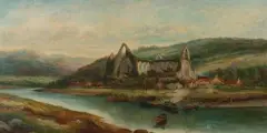 Henry Hotham Harris, Tintern, Oil on canvas