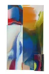 Sam Gilliam, Lot and Square, Oil on panel