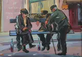 Loïs Mailou Jones, Trois Vieux Copains
