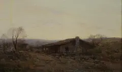 Julian Onderdonk, Mexican Jácal, Oil on panel