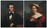American School, PORTRAIT OF EDWARD THORNTON TAYLOE and PORTRAIT OF HIS WIFE MARY OGLE TAYLOE: TWO WORKS