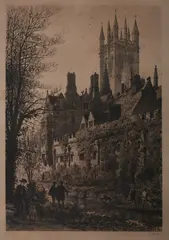 Axel Haig, Oxford, Etching