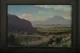 William Louis Herbert, Rio Grande Valley, Oil on board