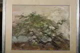 Mary Leu Leirs, Gnarled Trees, Oil on canvas