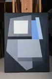 American School, Abstract in Blue