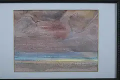 Kornbluth, Seascape, Watercolor