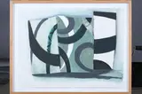 American School, GREEN ABSTRACT and ORANGE ABSTRACT: TWO WORKS