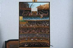 Phyl Wray, Through Me the Way Is to the City of Woe, Oil on canvas