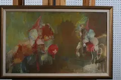 Gerald Wartofsky, Reflections, Oil on canvas