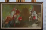 Gerald Wartofsky, Reflections, Oil on canvas