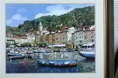 Portofino by Guido Borelli, Color print, offered Dec 2010